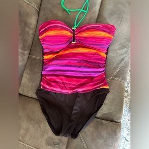 LA Blanca one piece swimsuit